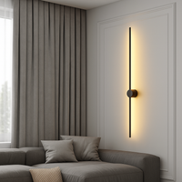 Linear Wall Light - Modern Iron & Acrylic LED Sconce 6