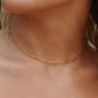 Paperclip Choker Halskette - Lina