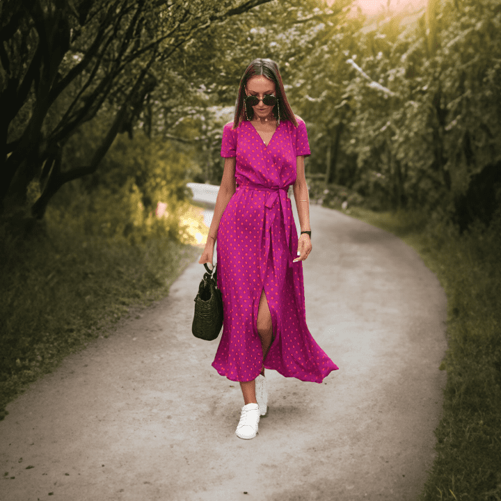 Buntes Sommerkleid - Luna