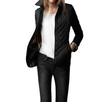 Gepolsterte Damenjacke mit Knöpfen – Elin