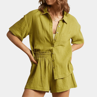 Zweiteiliges Damen-Sommer-Set mit Shirt und Shorts – Noemi