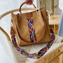 Geräumige PU-Leder Alltagshandtasche