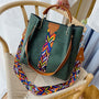 Geräumige PU-Leder Alltagshandtasche