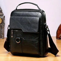 Luxuriöse Damen-Lederschultertasche - Elena