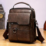 Luxuriöse Damen-Lederschultertasche - Elena