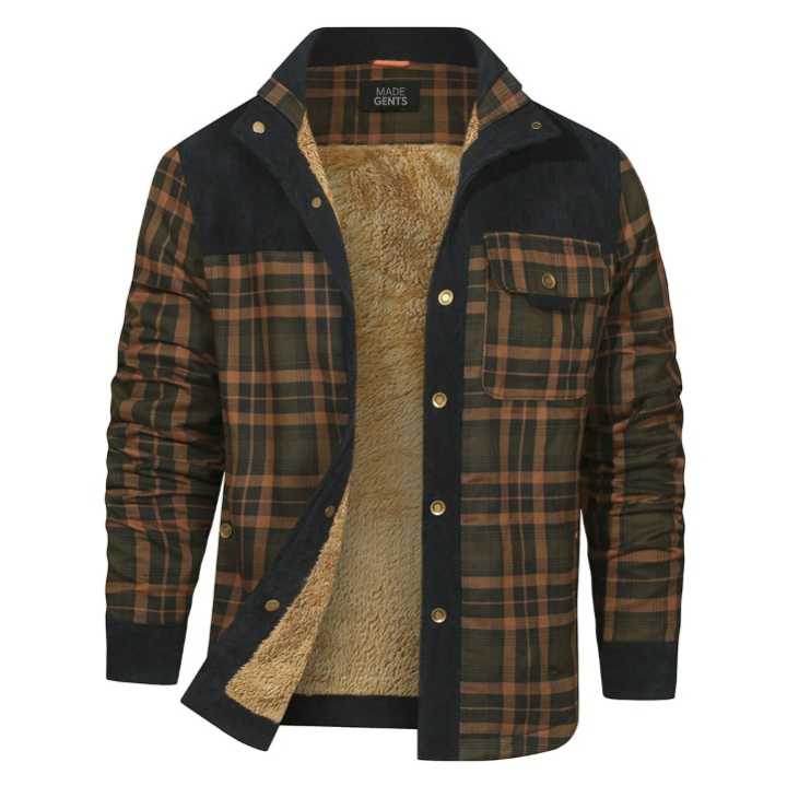Kariertes Hemdjacke - Herritagewear