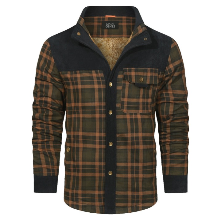 Kariertes Hemdjacke - Herritagewear