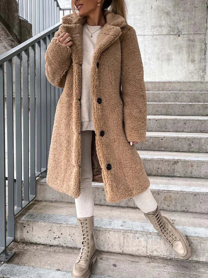 Daniella Teddyjacke | Lang & Warm