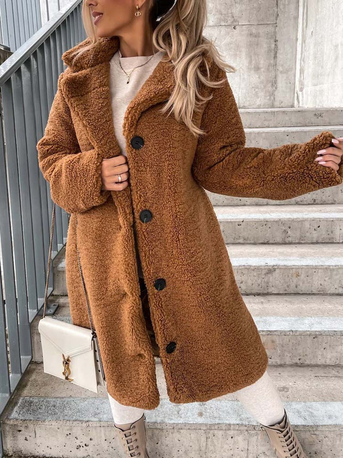 Daniella Teddyjacke | Lang & Warm
