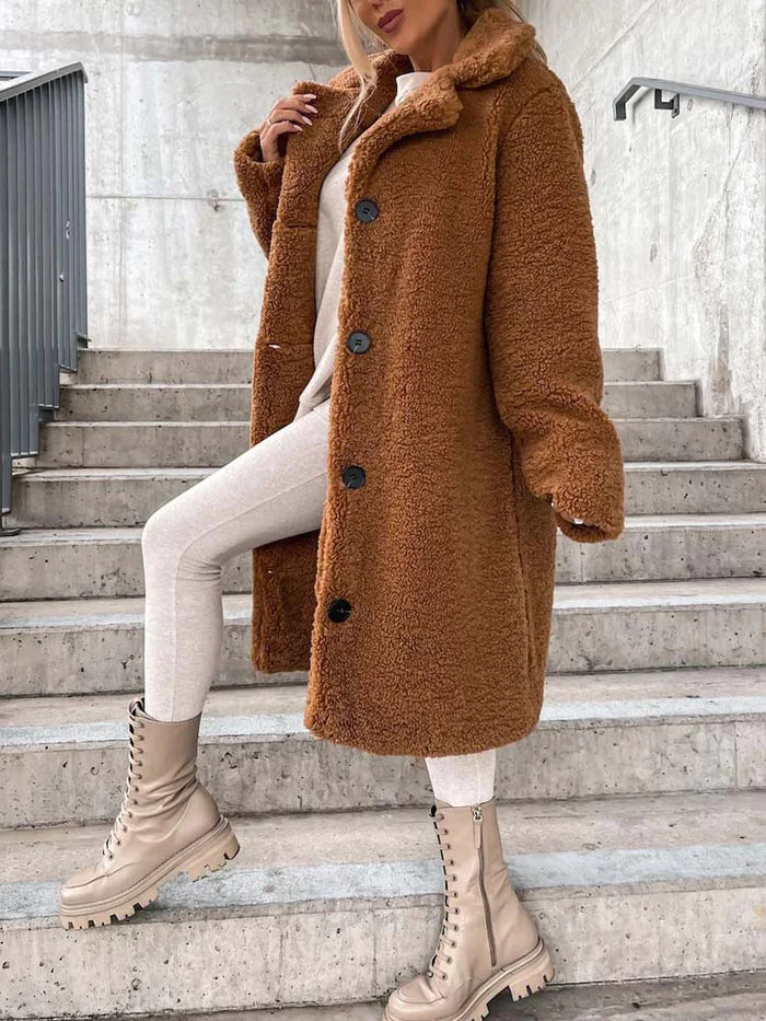 Daniella Teddyjacke | Lang & Warm