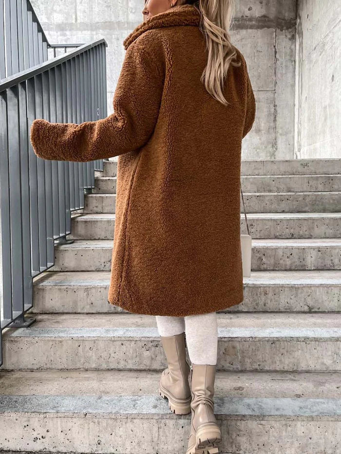 Daniella Teddyjacke | Lang & Warm