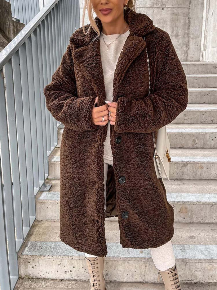 Daniella Teddyjacke | Lang & Warm