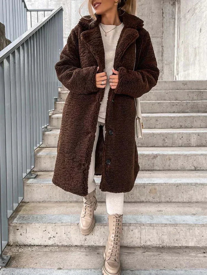 Daniella Teddyjacke | Lang & Warm