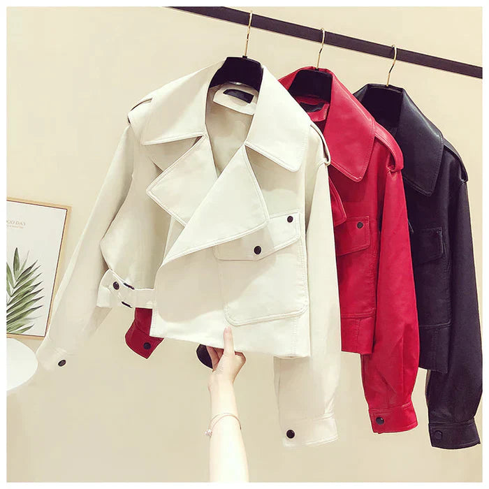 Carmelie Lederjacke | Retro & Stilvoll