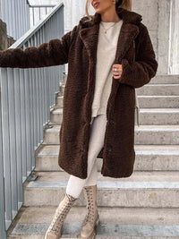 Daniella Teddyjacke | Lang & Warm