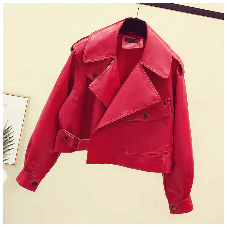 Carmelie Lederjacke | Retro & Stilvoll