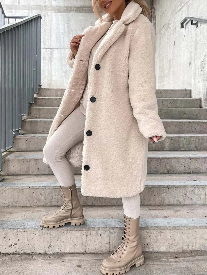 Daniella Teddyjacke | Lang & Warm