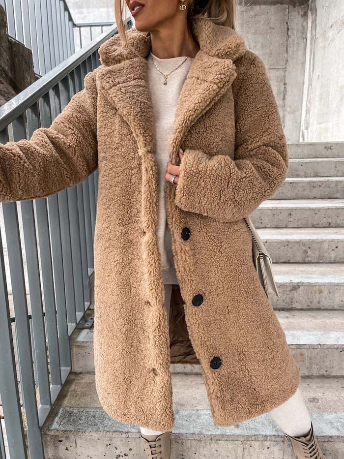 Daniella Teddyjacke | Lang & Warm