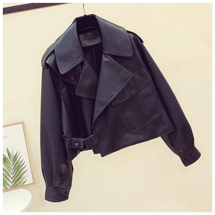 Carmelie Lederjacke | Retro & Stilvoll