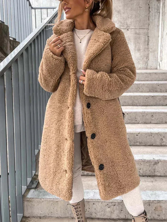Daniella Teddyjacke | Lang & Warm