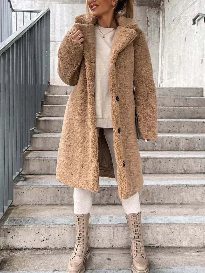 Daniella Teddyjacke | Lang & Warm