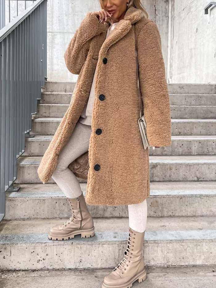 Daniella Teddyjacke | Lang & Warm
