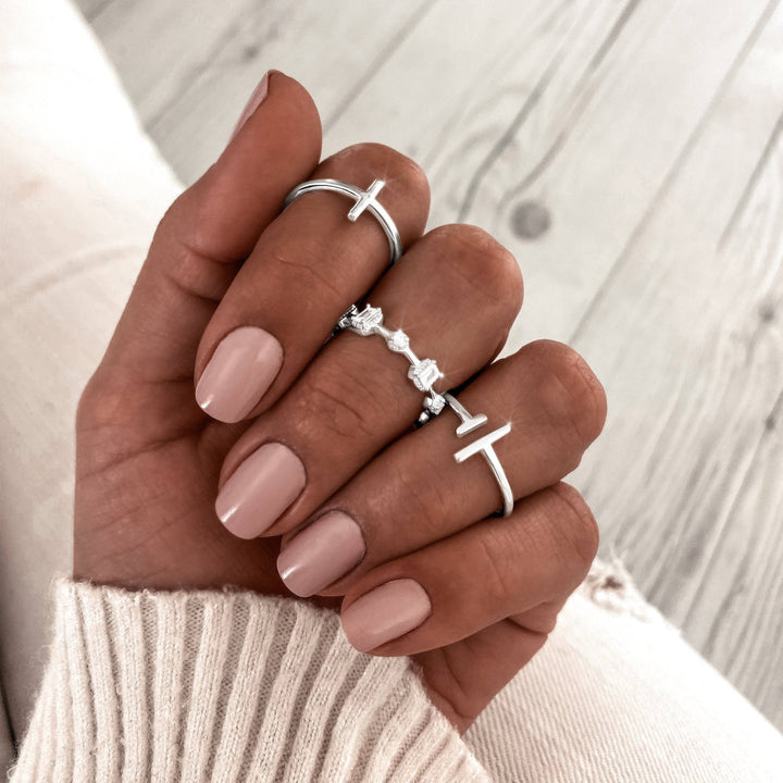 Offener Ring mit Verstellbarem Design - Aureos