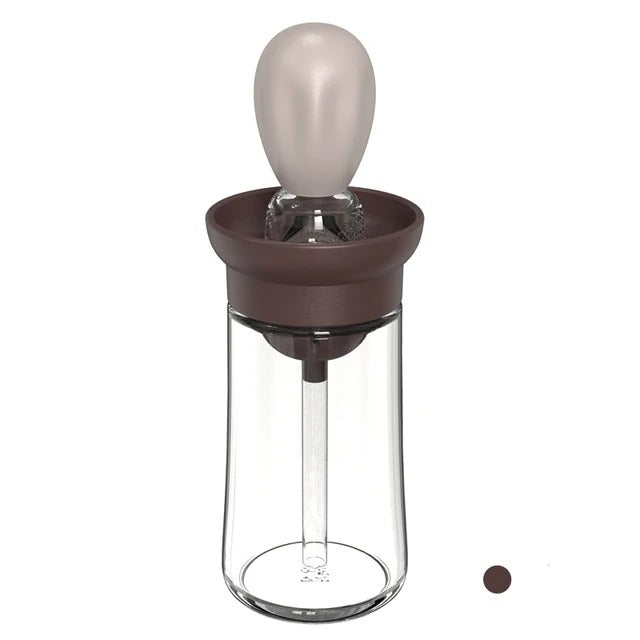 Silikon-Ölflasche mit Bürstenkopf - OilBuddy