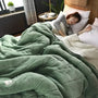 Warme Flanell-Koral-Fleecedecke für Herbst und Winter – CosyBlanket