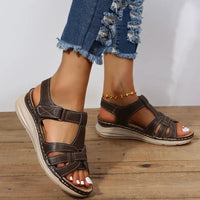 Orthopedic Leather Women's Sandals - Emilia