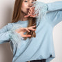 Damen-T-Shirt mit langen Ärmeln – Noa