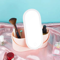 Make-up Koffer mit LED-Spiegel - Lumivault