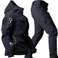 Waterproof outdoor set for men with jacket and pants – Falk