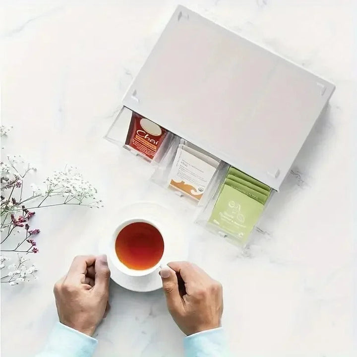 Thee & Keuken Organizer met Lade - Livvy