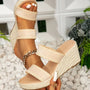Orthopädische Damen-Sommersandalen mit Einlegesohle – Léanne