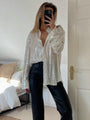 GlitteryDress™: Oversized Bluse für Damen