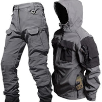 Waterproof outdoor set for men with jacket and pants – Falk
