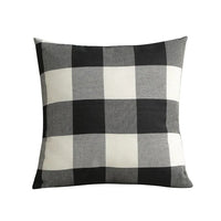 Gezellige Geruite Kussenhoes in Landhuisstijl – Autumn Plaid