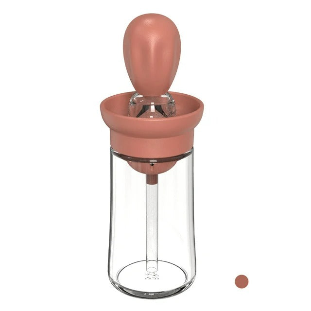 Silikon-Ölflasche mit Bürstenkopf - OilBuddy
