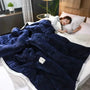 Warme Flanell-Koral-Fleecedecke für Herbst und Winter – CosyBlanket