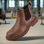 Herren Sicherheitsarbeitsstiefel wasserdicht mit Stahlkappe – Torben