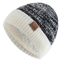 Vintage Vibe Beanie | Retro gefütterte Wintermütze