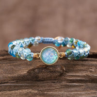 Hypnotizing Blue Opal Bracelet - Liora