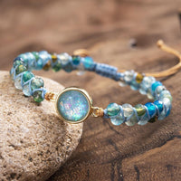 Hypnotizing Blue Opal Bracelet - Liora