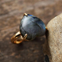 Heilender Herz Edelstein Ring - Selena
