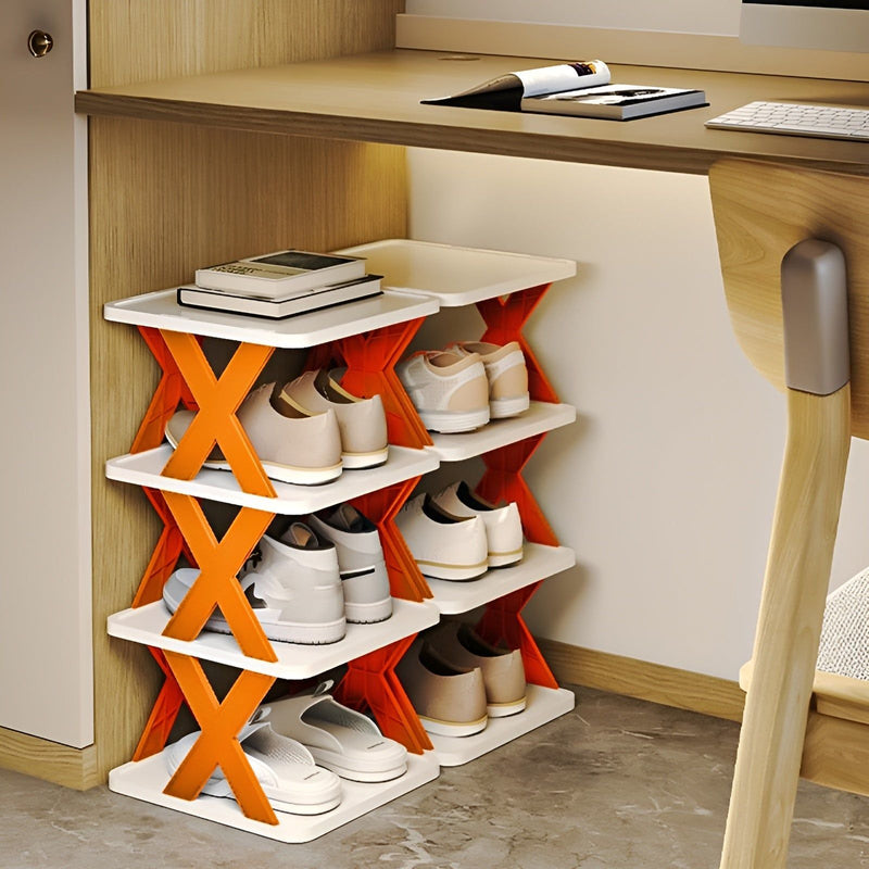 Multifunktionales und faltbares Schuhregal - SpaceSaver