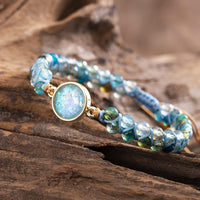 Hypnotizing Blue Opal Bracelet - Liora
