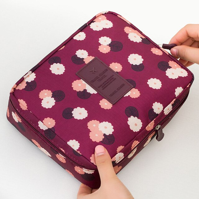 Kompakte wasserdichte Make-up Reisetasche