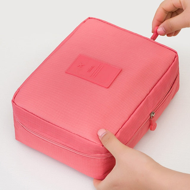 Kompakte wasserdichte Make-up Reisetasche