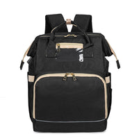 Multifunktionale Baby-Wickeltasche mit faltbarem Bettchen – Wasserdichtes Multi-Fach-Design